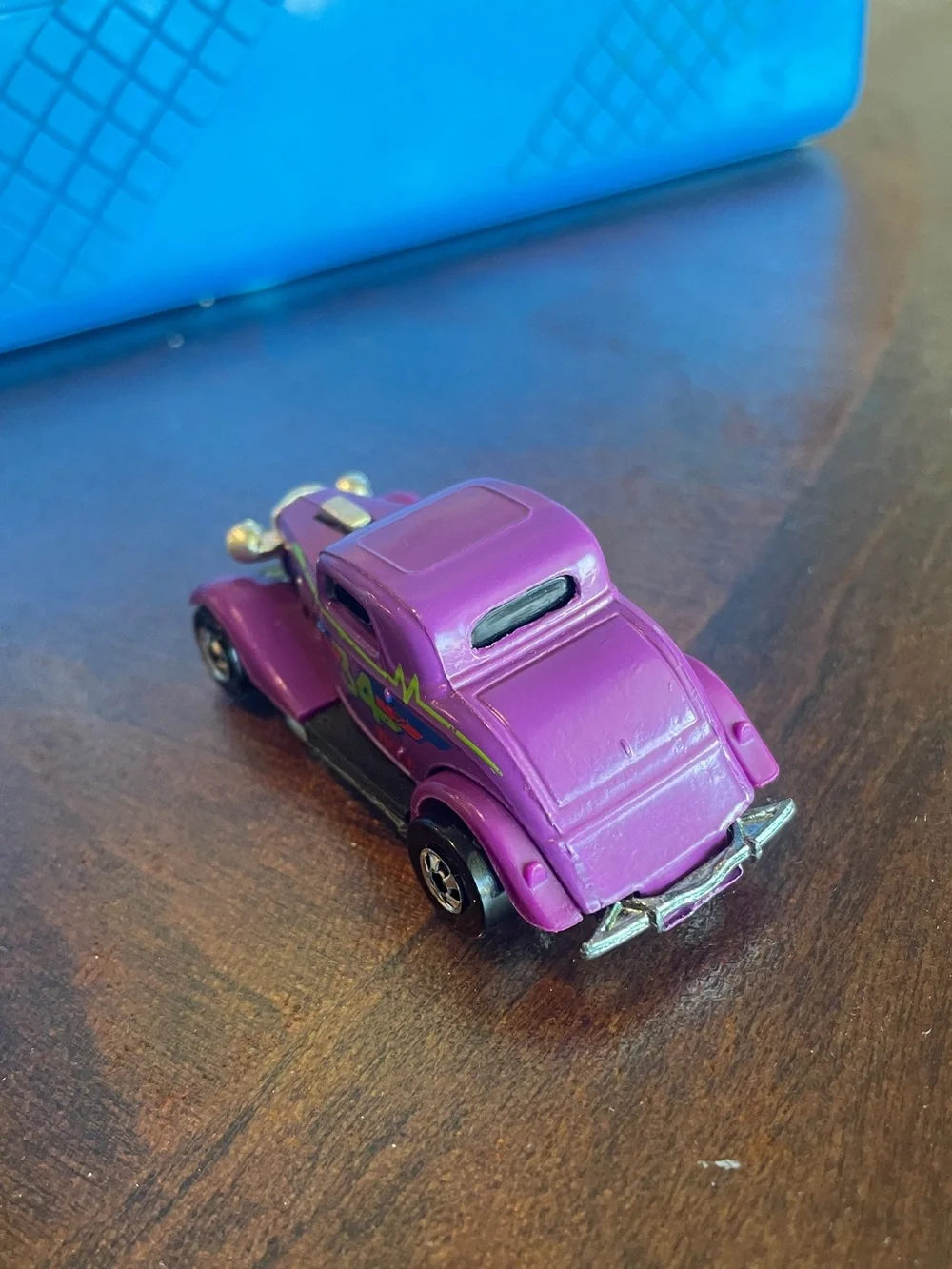 Hot Wheels '34 3 WINDOW TOUGH TO FIND Blackwall MALAYSIA BASE FLYING COLORS